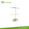 Table de table de chambre claire lampe à LED pliante de bureau